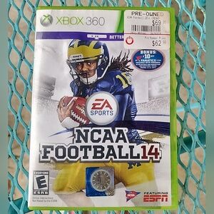 NCAA Football 14 (Microsoft Xbox 360, 2013)